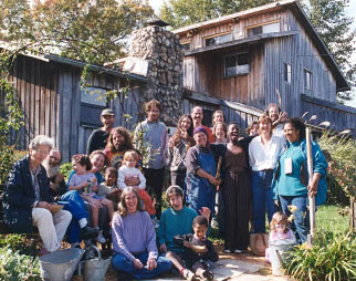 Intentional community group photo