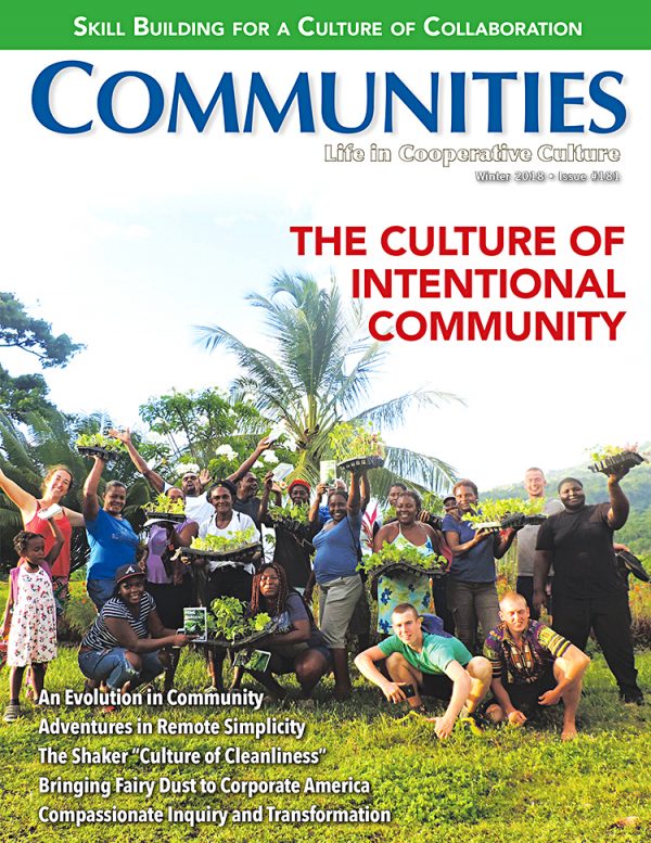 Communities magazine Winter 2018 No. 181