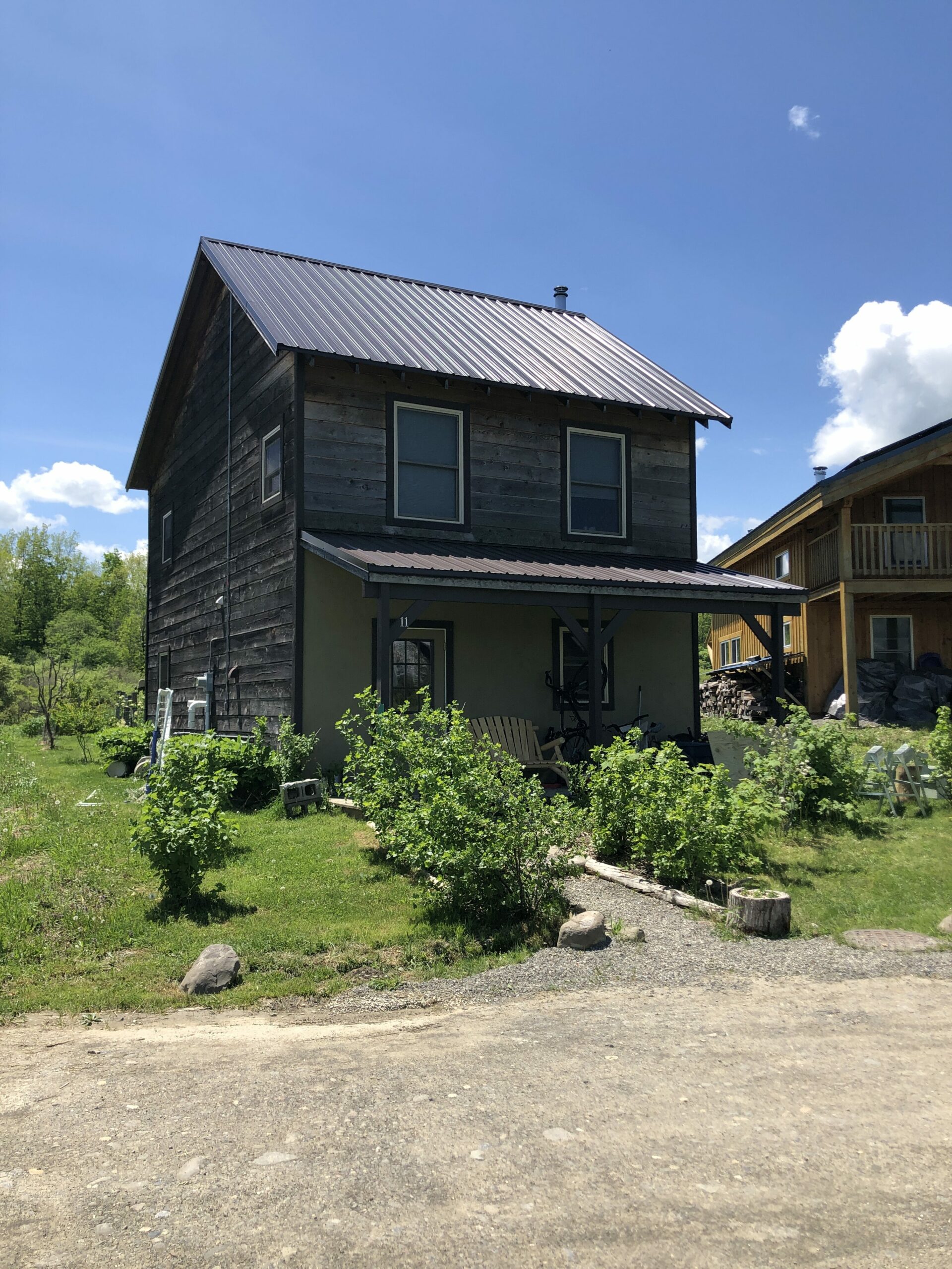Beautiful home for sale White Hawk Ecovillage, Ithaca NY Foundation