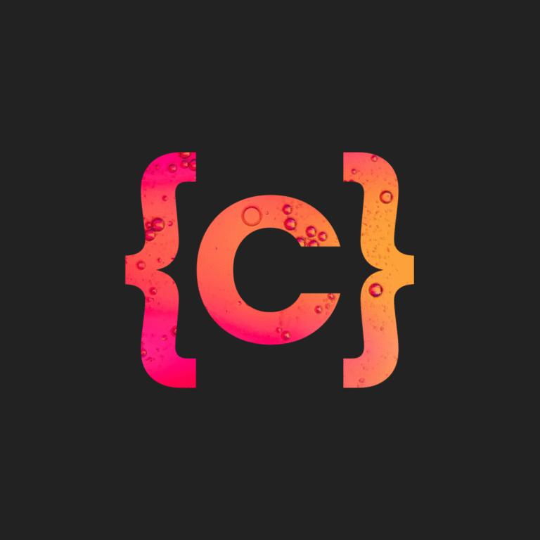 Foundation for Intentional Community logo with colorful curly braces and 'C' on black background.