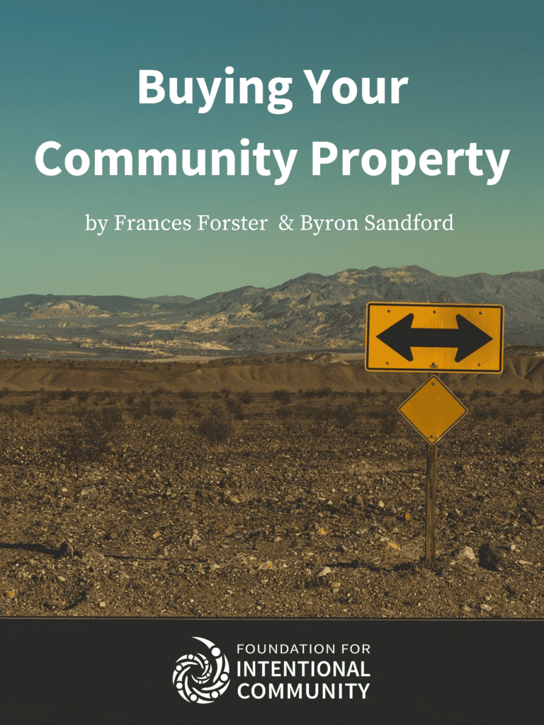 Book cover for 'Buying Your Community Property' by Frances Forster & Byron Sandford.