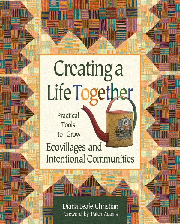 Book cover titled 'Creating a Life Together' about building intentional communities.
