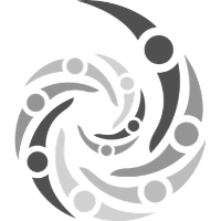 Abstract circular design representing community and connection.