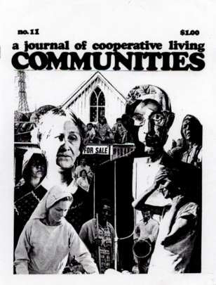 Cover of Communities magazine, December 1974, focused on land reform and cooperative living.