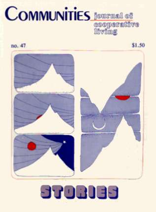 Cover of Communities magazine issue #47 from February 1981.