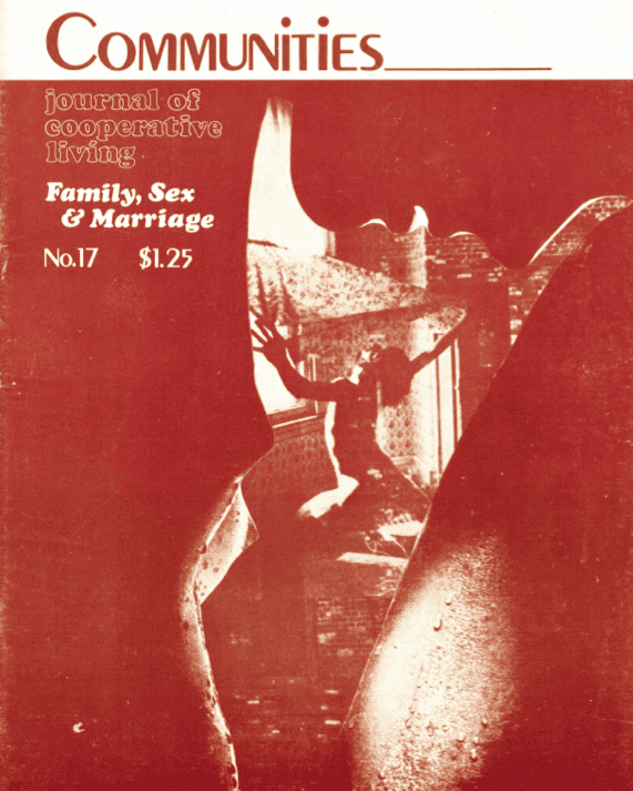 Cover of Communities magazine issue 17 from November 1975.