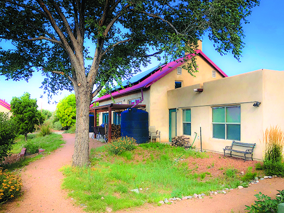 Community building at Foundation for Intentional Community in Sand River Cohousing.