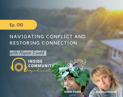 Podcast cover image for Navigating Conflict and Restoring Connection with Alyson Ewald.