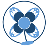 Butterfly logo representing community and sustainability initiatives.