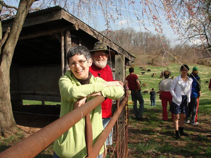 People enjoying outdoor activities at Camphill Village Kimberton Hills.