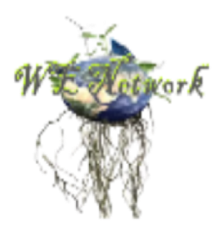 Logo of Foundation for Intentional Community with Earth and plant imagery.