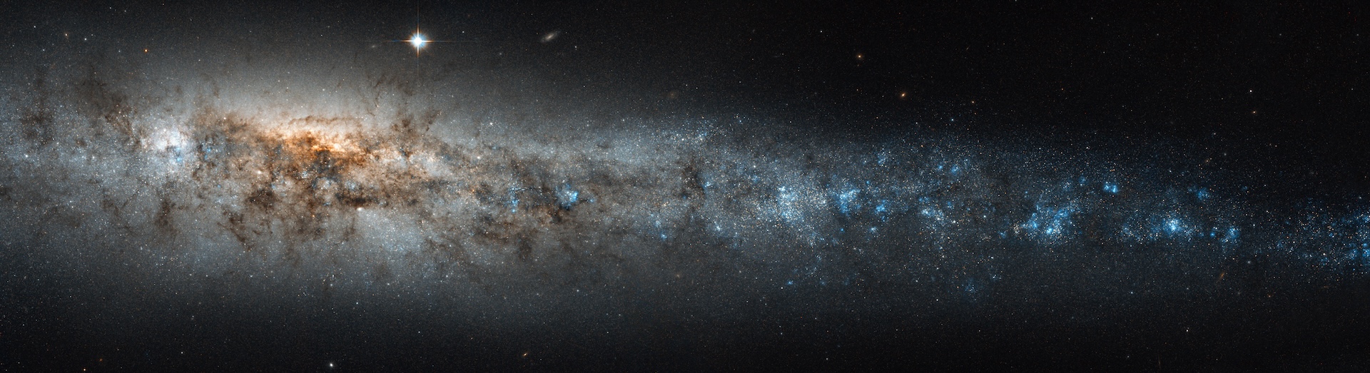 Stunning view of the Milky Way galaxy over a dark night sky.